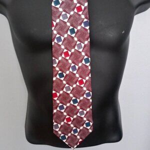 100% Silk Executive Silks Patterned Necktie